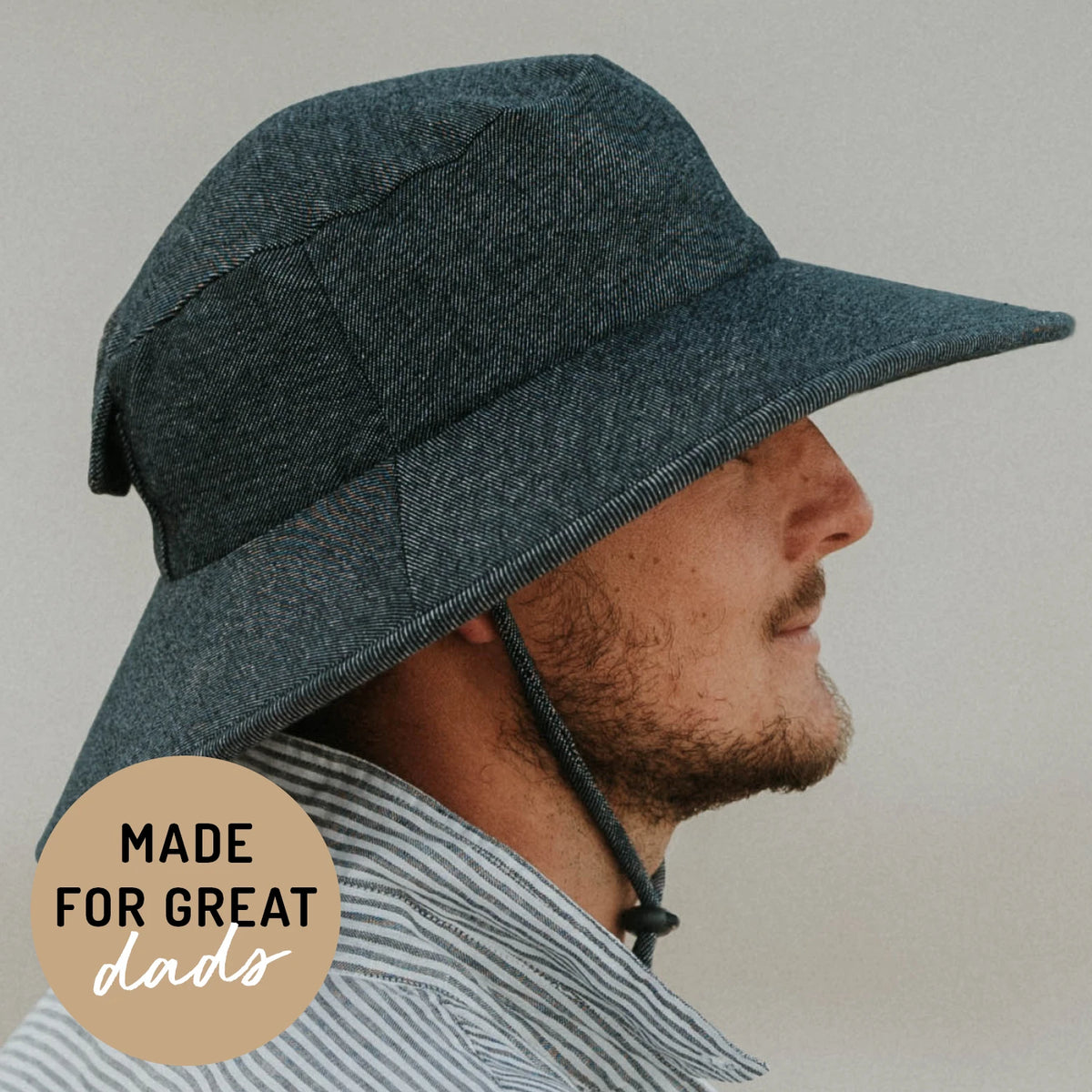 Adults Ribbed Broadbrim Sun Hat - (PRE-ORDER)