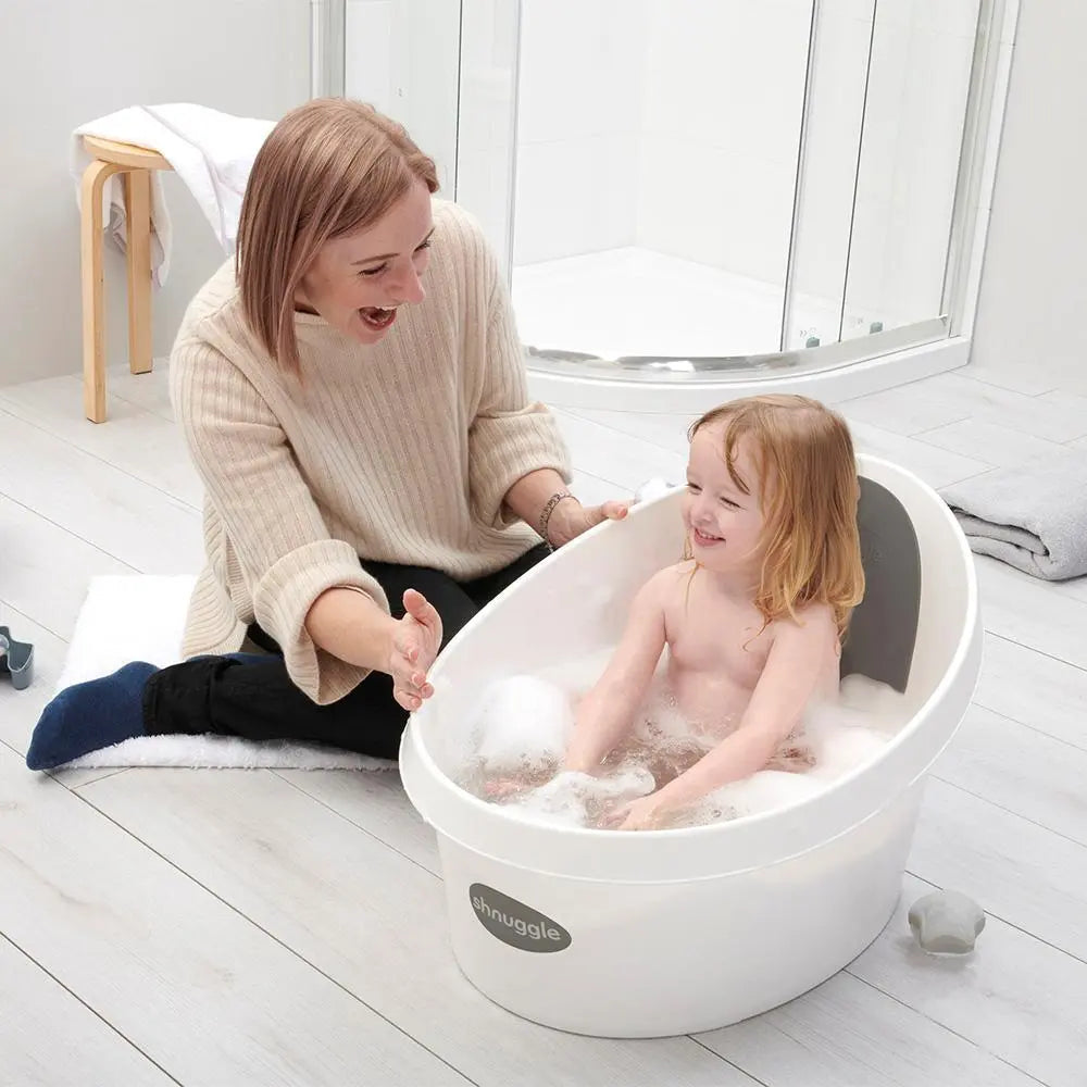 Toddler Bath with plug - Shnuggle