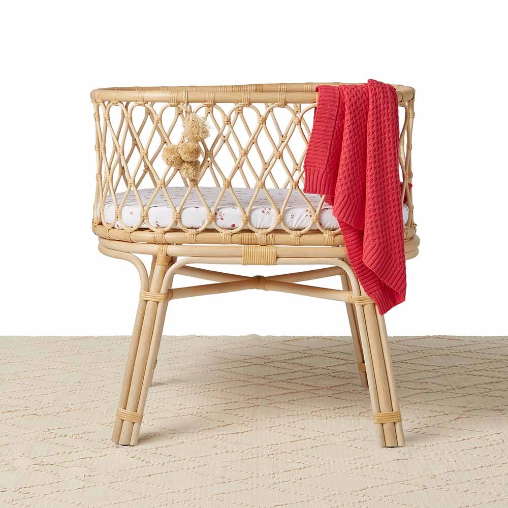 Ladybug Bassinet Sheet / Change Pad Cover - SnuggleHunny Kids