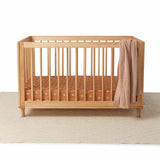 Bronze Palm Fitted Cot Sheet - Snuggle Hunny