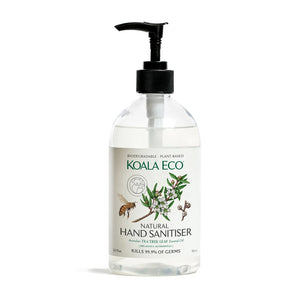 Hand Sanitiser Lemon Scented Tea Tree and Tea Tree 500ml - Koala Eco
