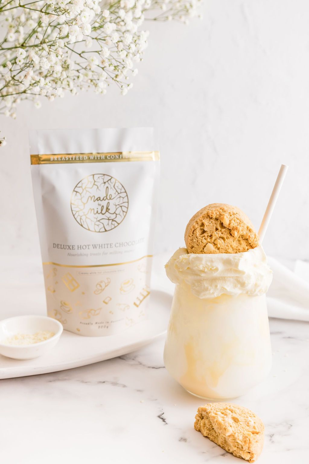 Lactation White Hot Chocolate - Made To Milk