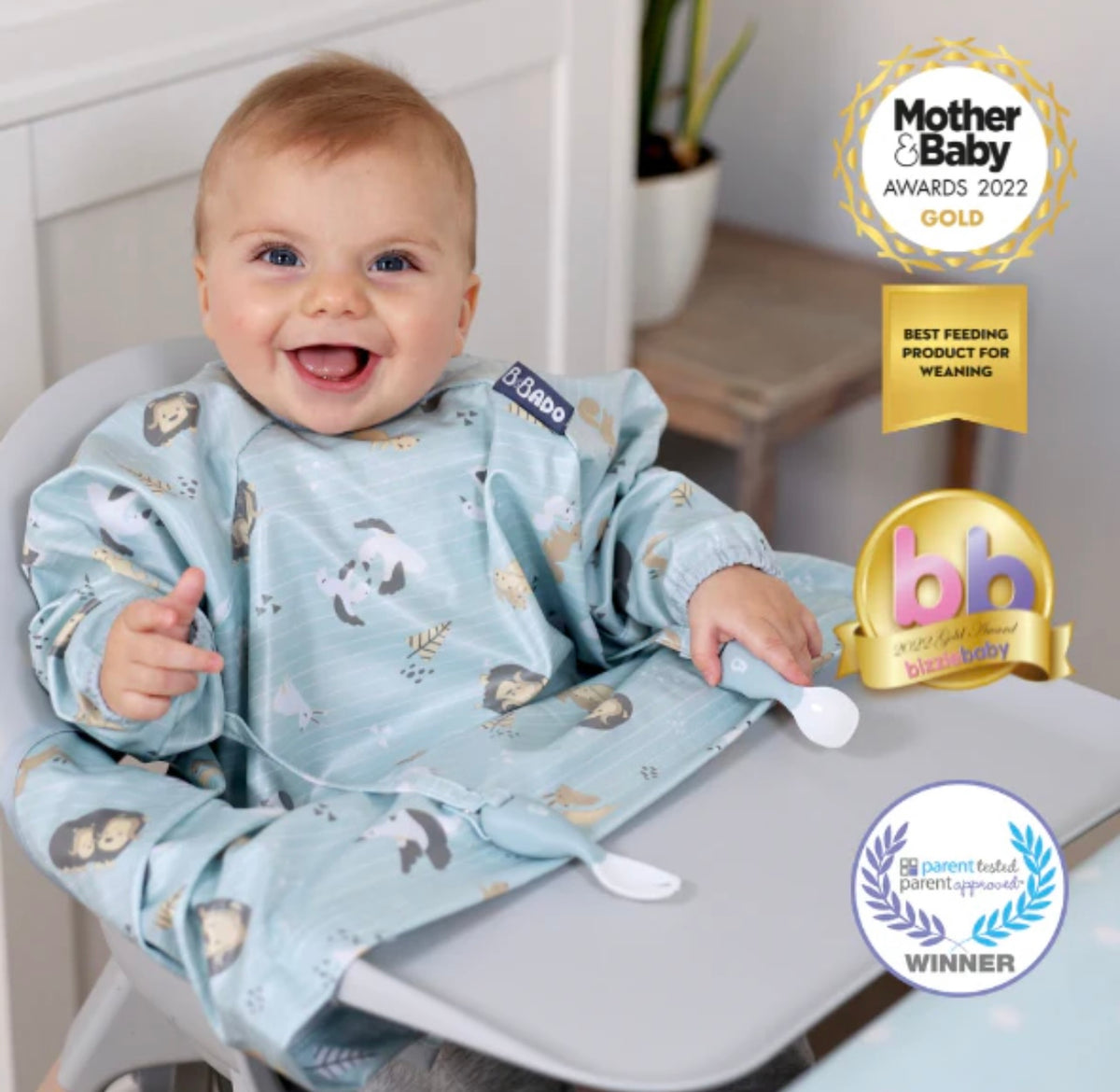 BIBaDO – Baby Weaning Coverall Bib
