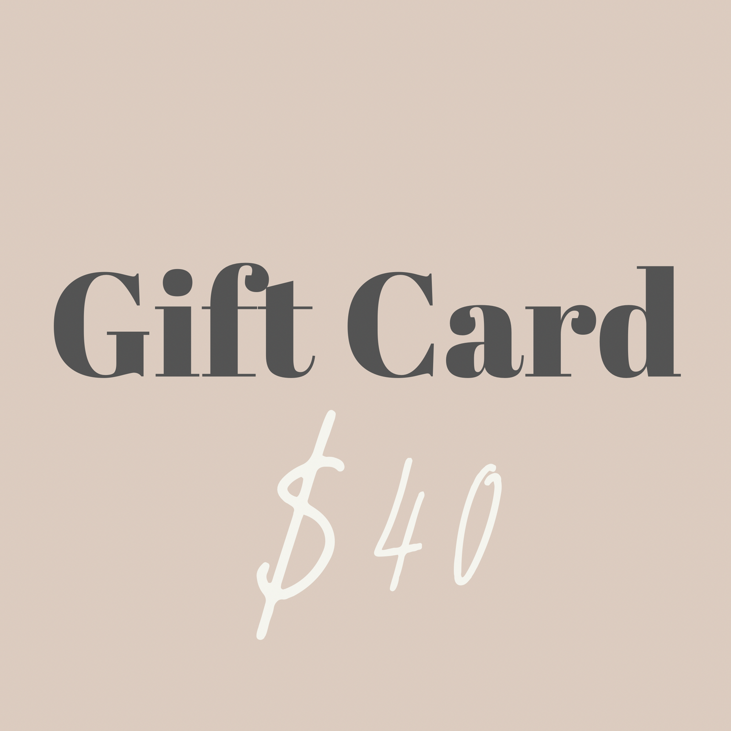 Gift Card