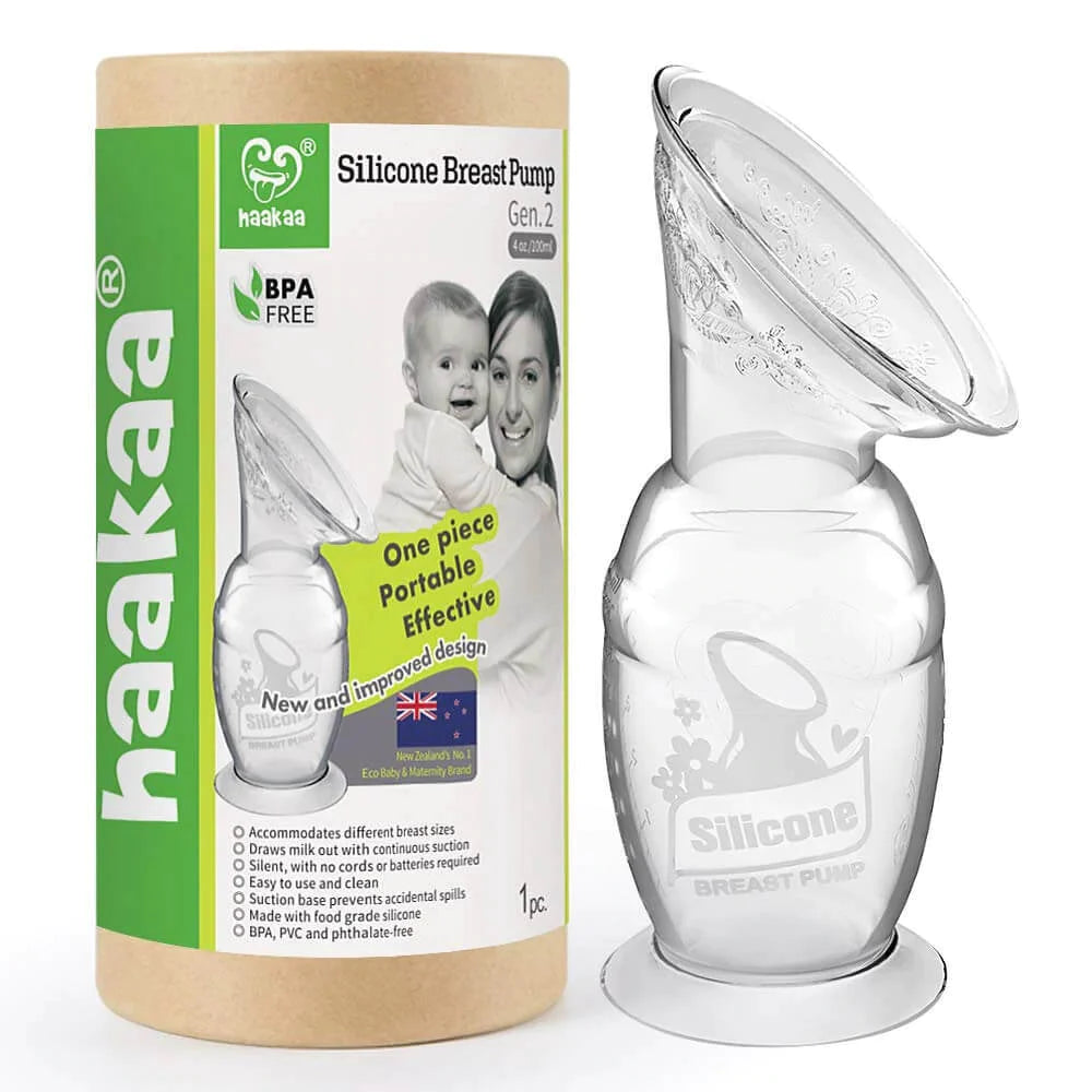 Generation 2 100ml Silicone Breast Pump with Suction Base