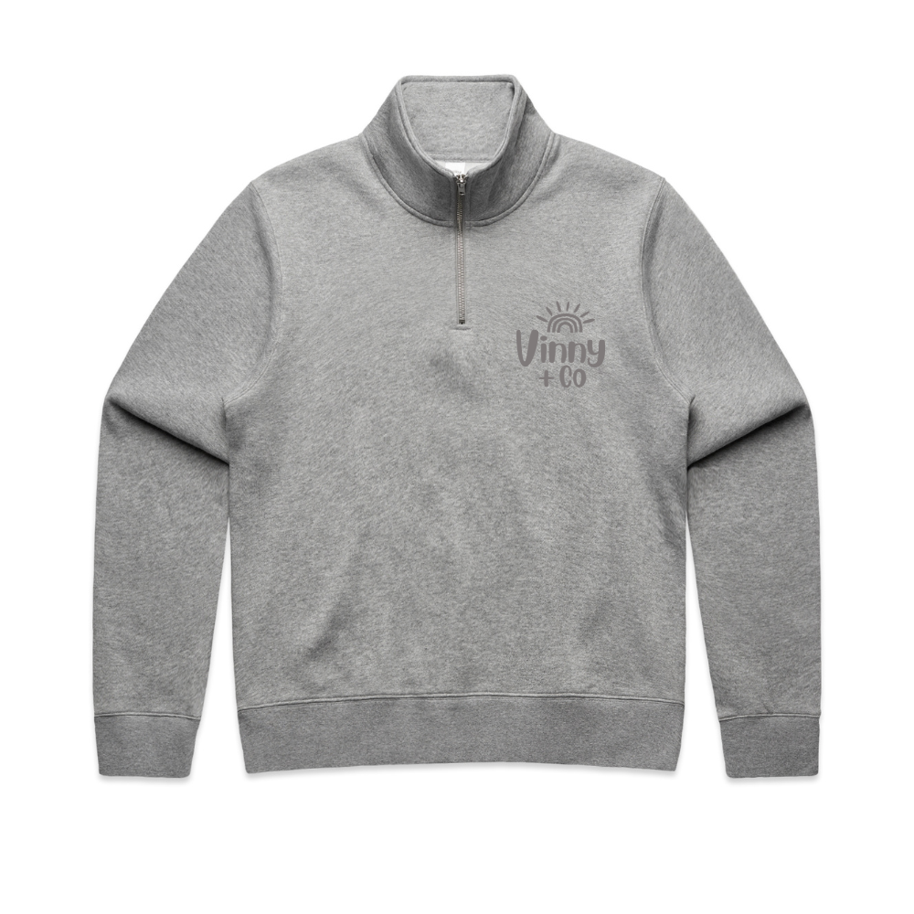 Womens Half Zip Crew