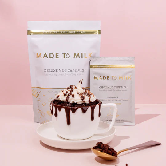 Chocolate Lactation Mug Cake Mix SINGLE SERVE - Made To Milk