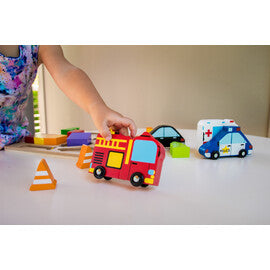 Vehicle Puzzle with Magnets - Kiddie Connect