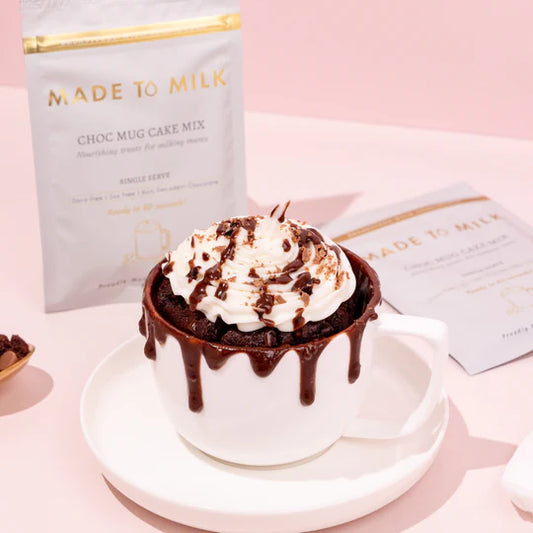 Chocolate Lactation Mug Cake Mix SINGLE SERVE - Made To Milk