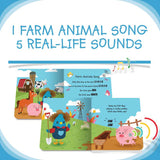 Farm Animal Sounds Musical Book - Ditty Bird