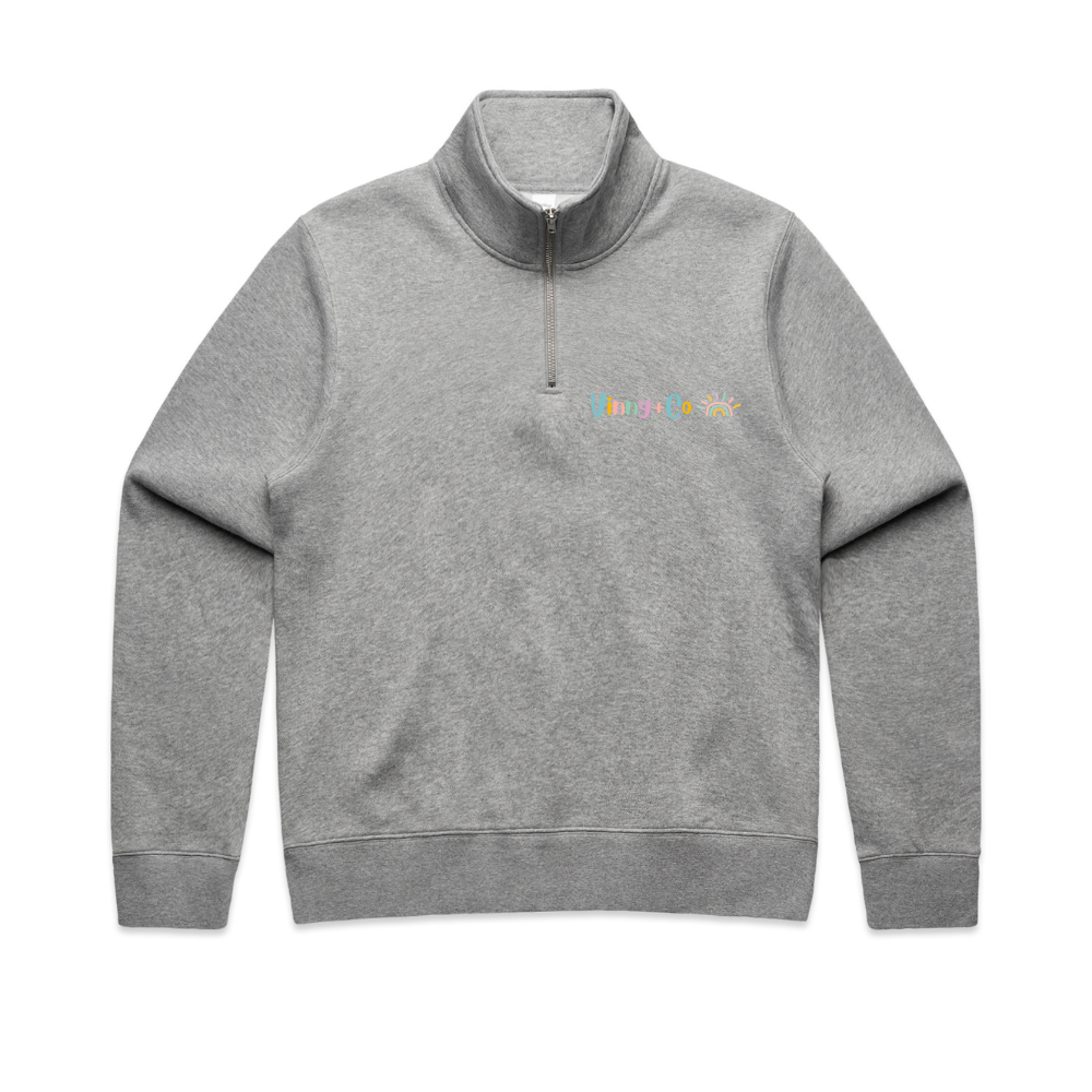 Womens Half Zip Crew