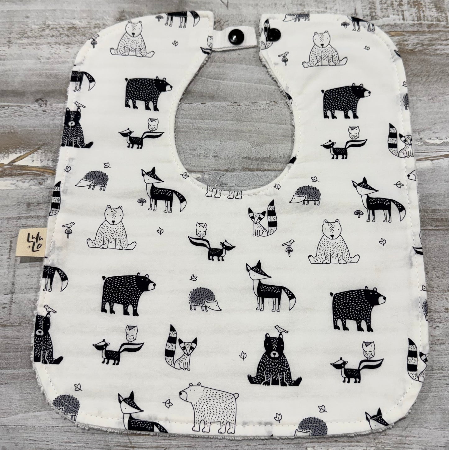 Lulu & Lo Bibs | Square + Roundie