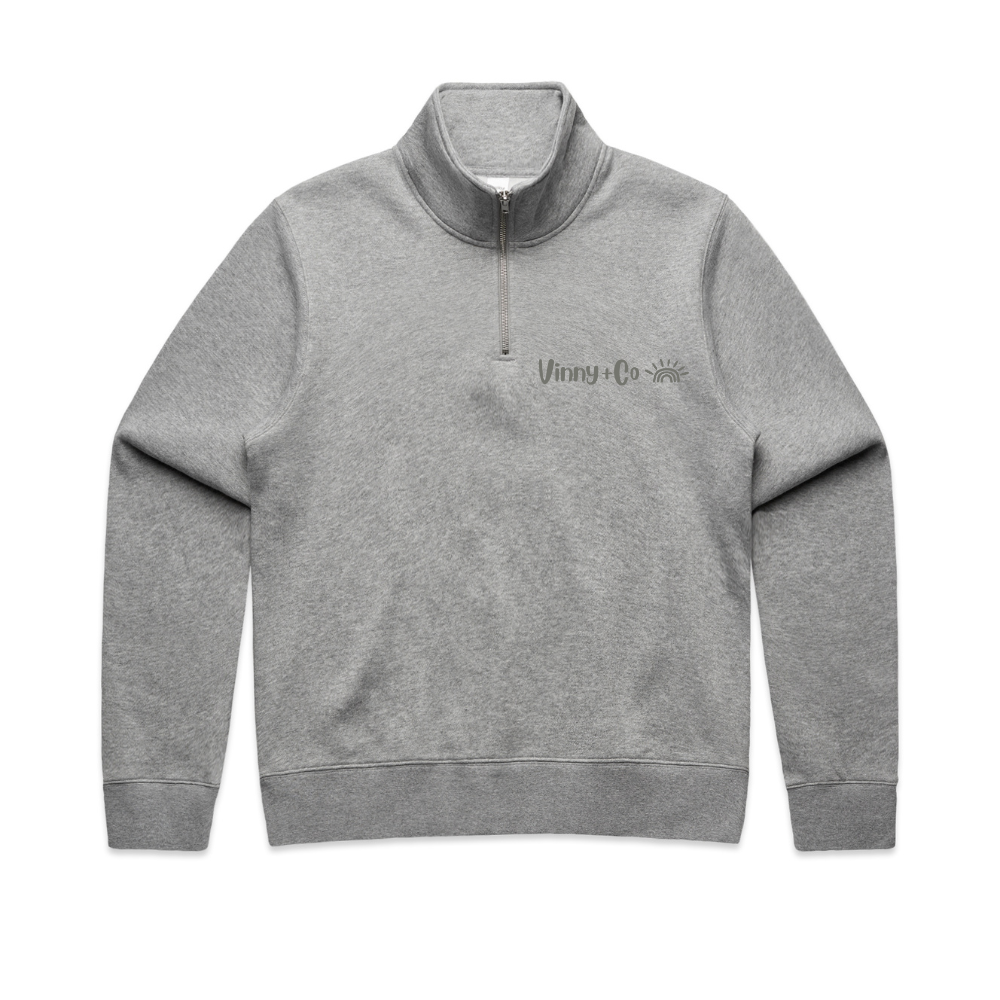 Womens Half Zip Crew