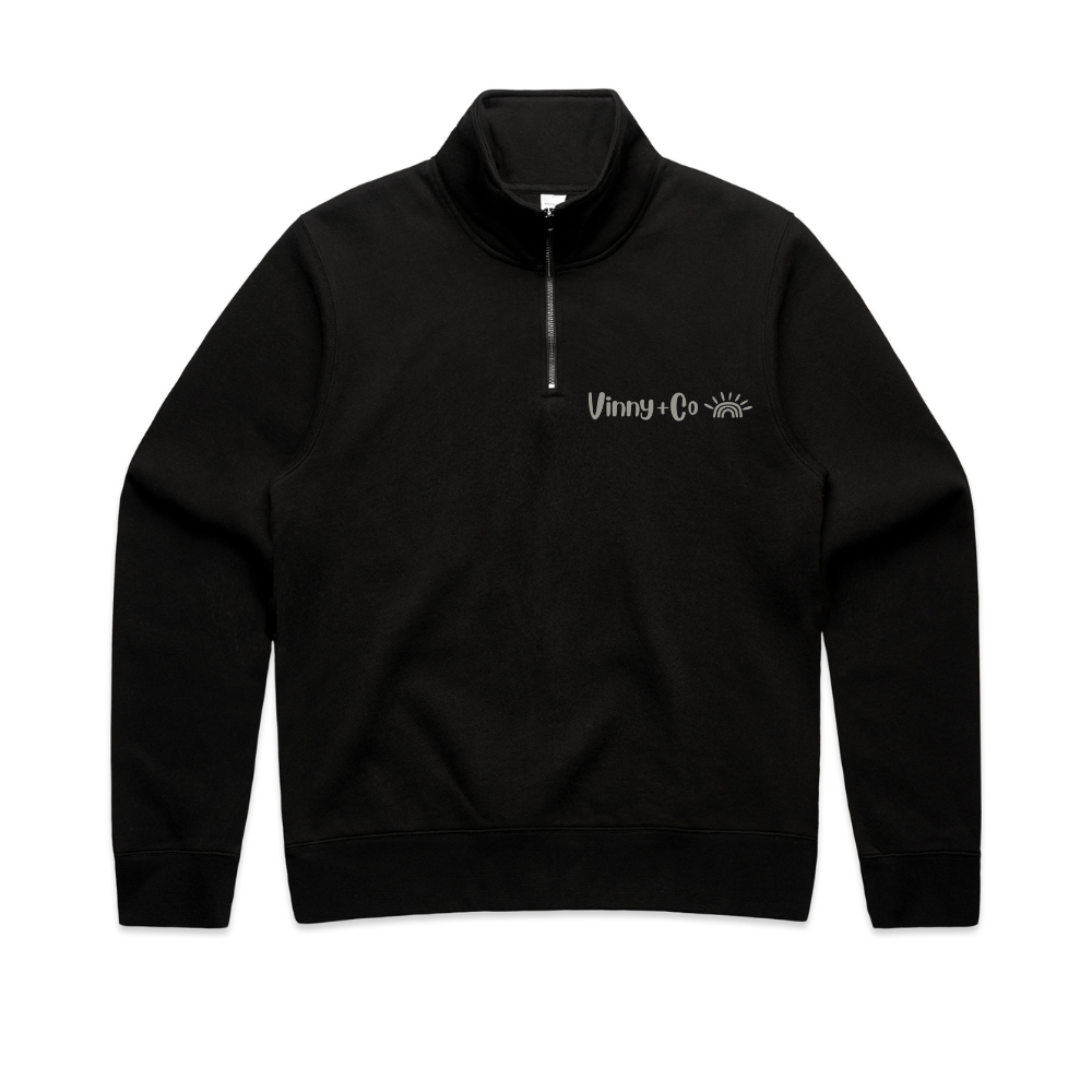 Womens Half Zip Crew