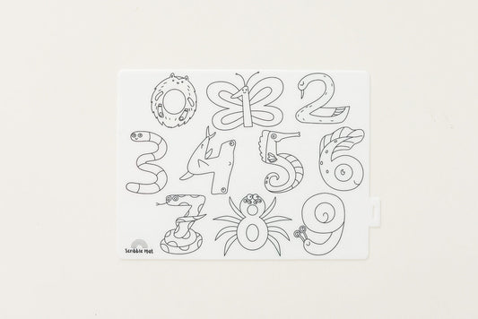 Mini Scribble Mat - Number Fun