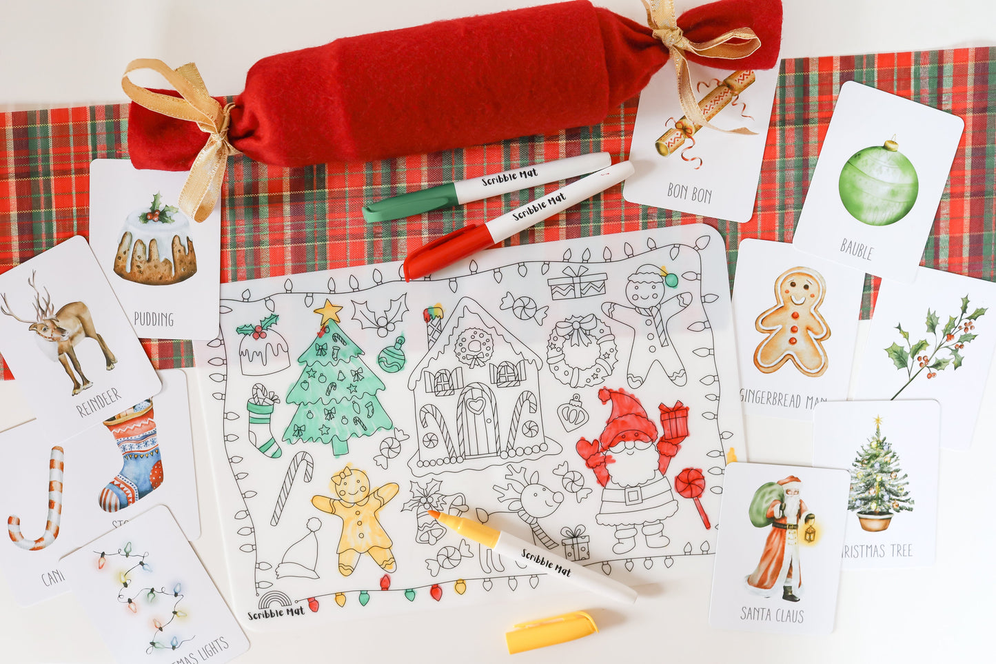 Scribble Mat - Christmas Cracker