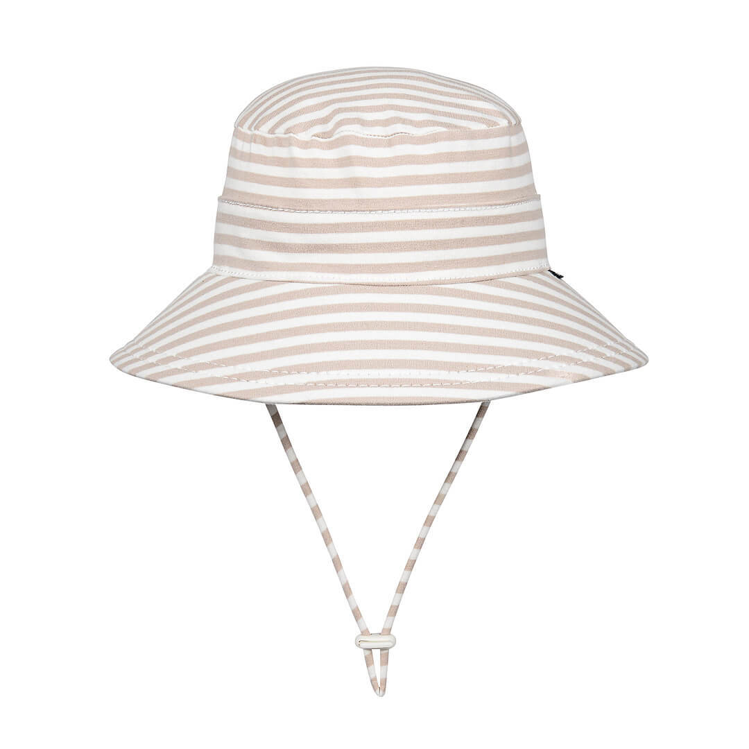 Natural Stripe Kids Bucket Hat  - Bedhead Hats