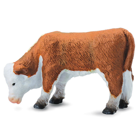 Hereford Calf Grazing (S Green Tag) - CollectA