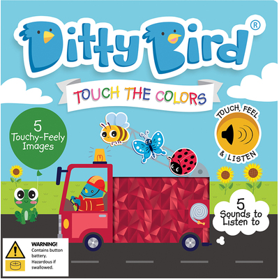 Touch the Colours Board Book - Ditty Bird