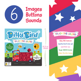 Touch the Colours Board Book - Ditty Bird