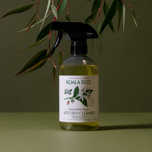 Kitchen/Multi Purpose Cleaner Lemon Myrtle, Mandarin Essential Oil 500ml - Koala Eco