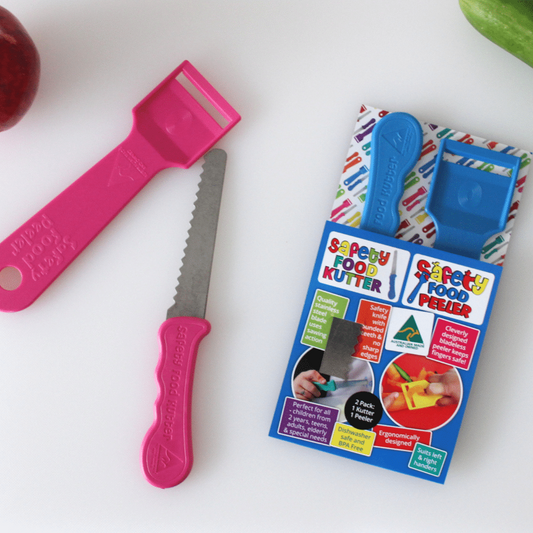 Kiddies Food Kutter 2 Pack Large (1 Kutter & 1 Peeler)
