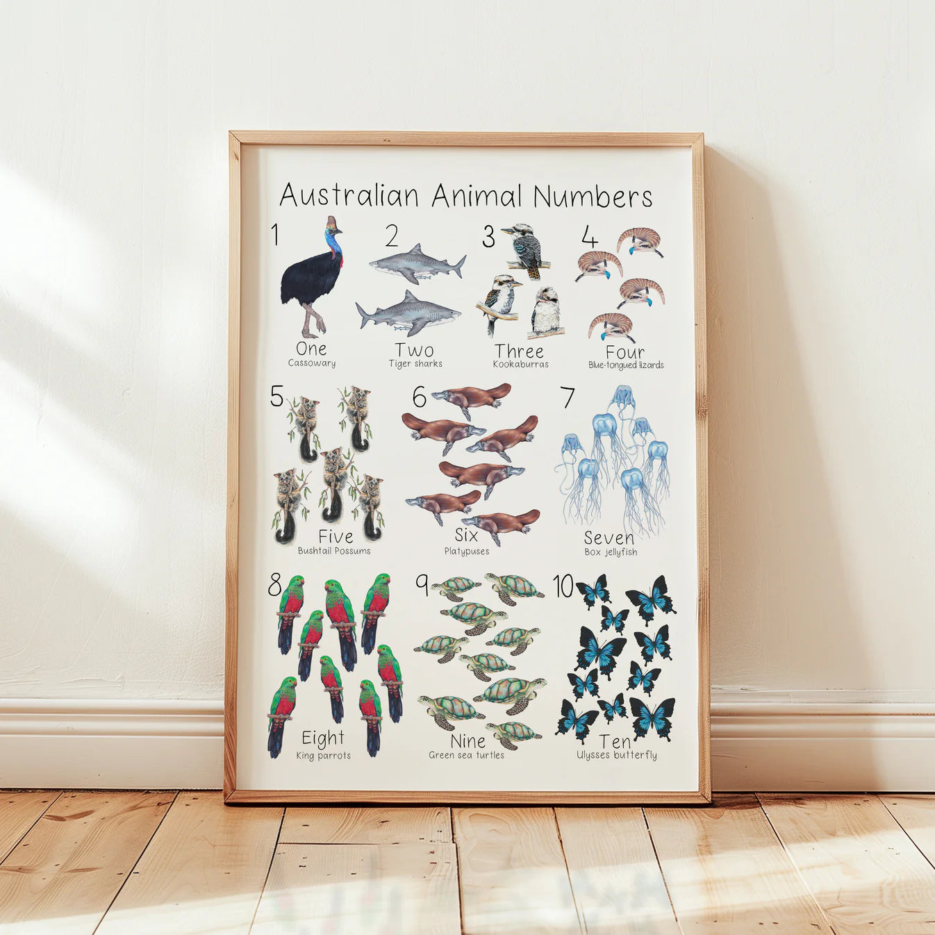 A3 Australian Prints - Scribble Mat
