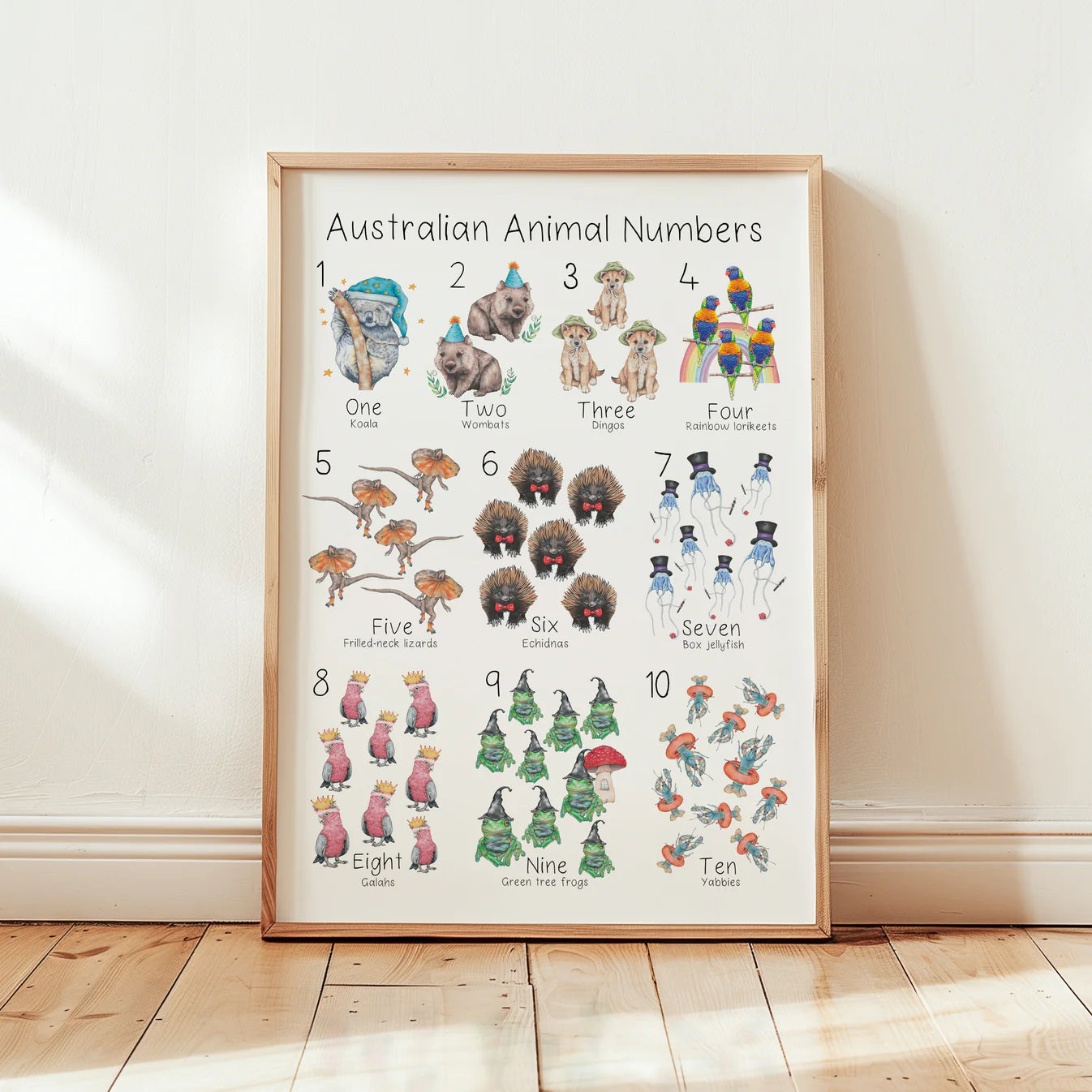 A3 Australian Prints - Scribble Mat