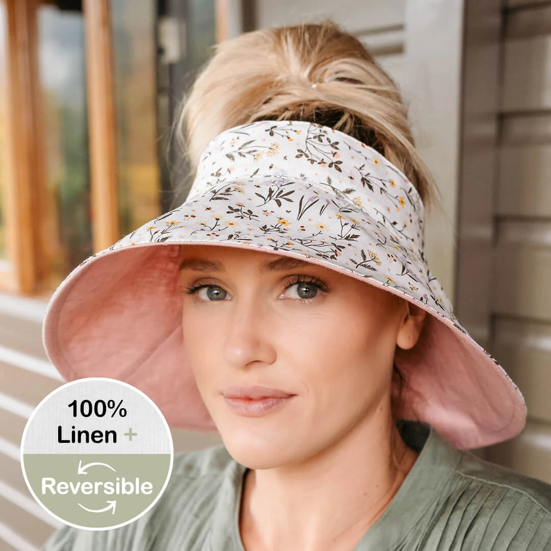 'Voyager' Ladies Wide-Brimmed Sun Visor - (PRE-ORDER)