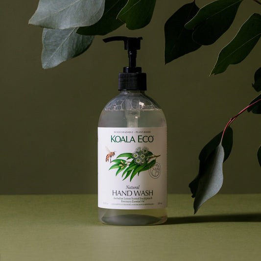 Hand Wash Lemon Scented Eucalyptus, Rosemary Essential Oil 500ml - Koala Eco