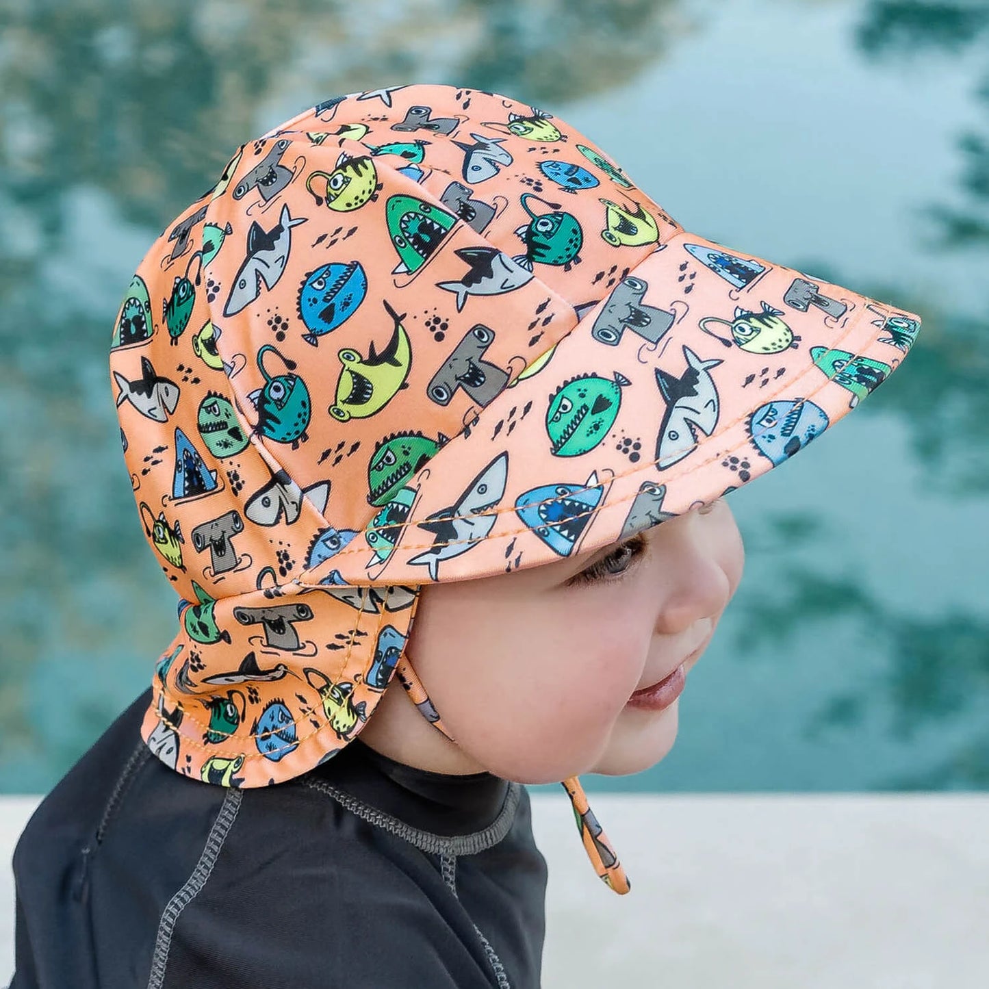 Legionnaire Flap Swim Hat - (PRE ORDER)