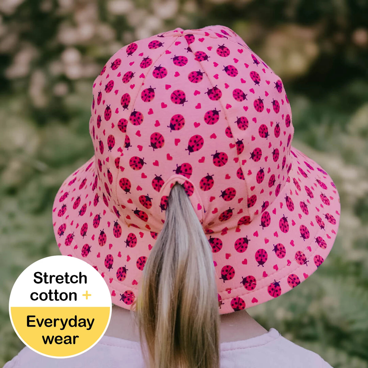 Classic Ponytail Bucket Hat - (PRE ORDER)