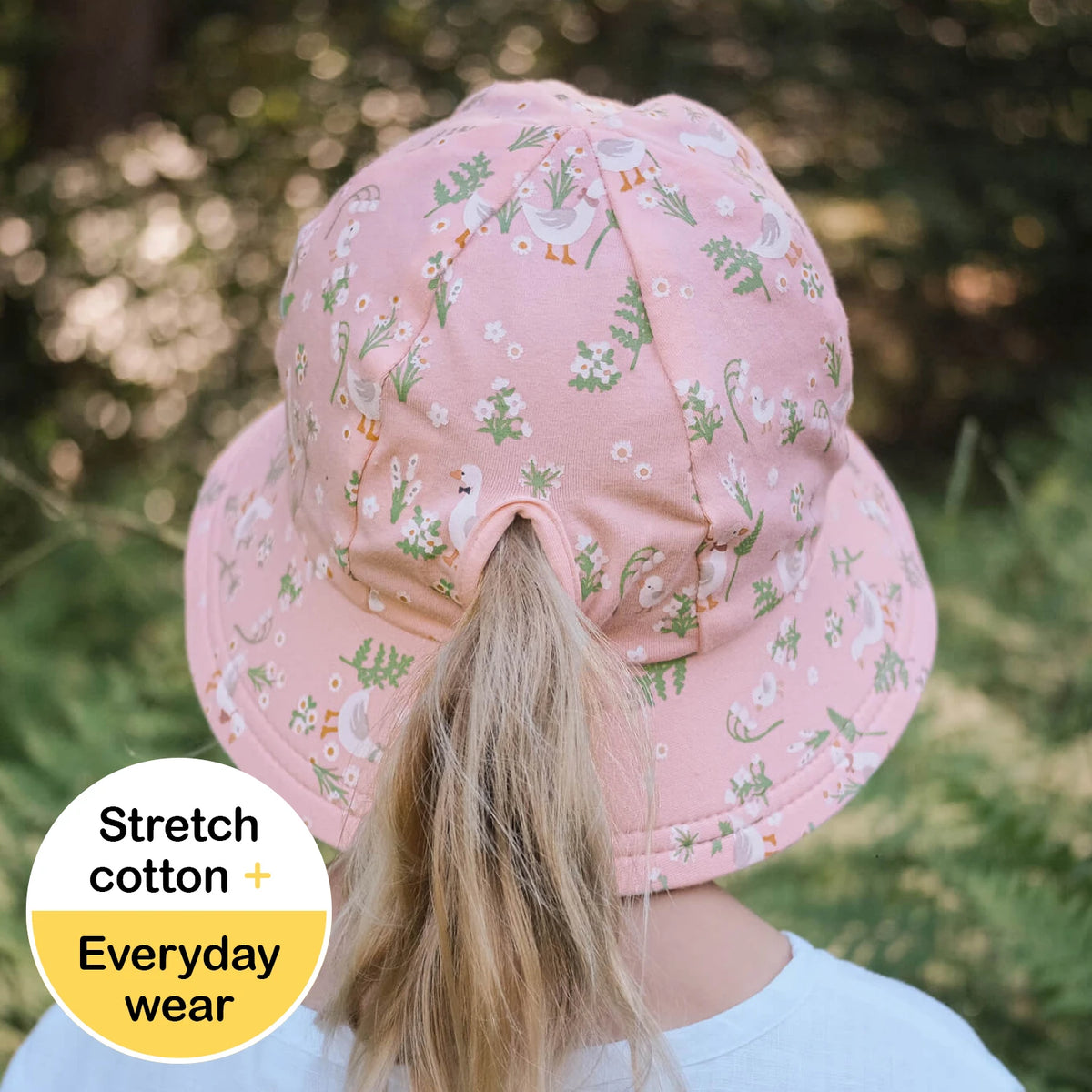Classic Ponytail Bucket Hat - (PRE ORDER)