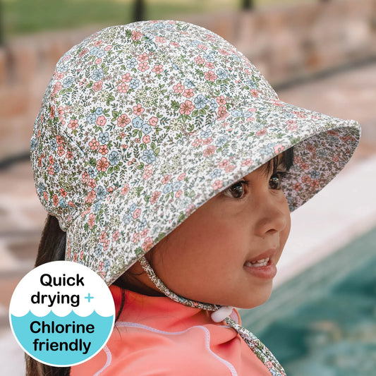 Swim Ponytail Bucket Hat - (PRE ORDER)