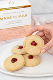 Vanilla Cherry Delight Lactation Cookie Box - Made To Milk