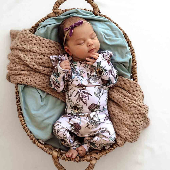 Banksia Growsuit - Snuggle Hunny (Newborn)