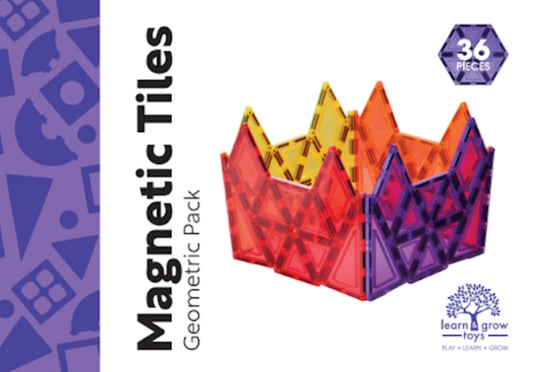 Magnetic Tiles - Geometry Pack (36 Piece)