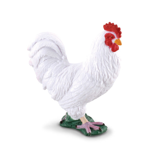 Cockerel White (S) - CollectA