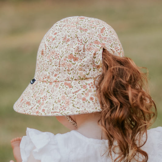 Savanna Ponytail Bucket Hat  - Bedhead Hats (3-6Y)