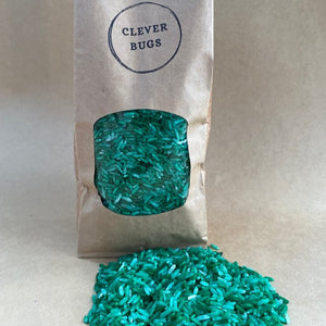Rosemary Green Sensory Rice - Clever Bugs