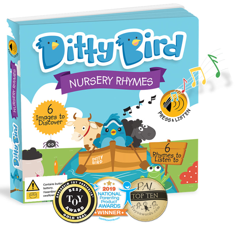 Nursery Rhymes Musical Book - Ditty Bird