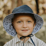 Norman / Indigo - Heritage Linen Sun Hat - Bedhead Hats