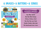 Nursery Rhymes Musical Book - Ditty Bird