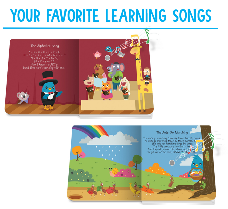 Learning Songs Musical Book - Ditty Bird