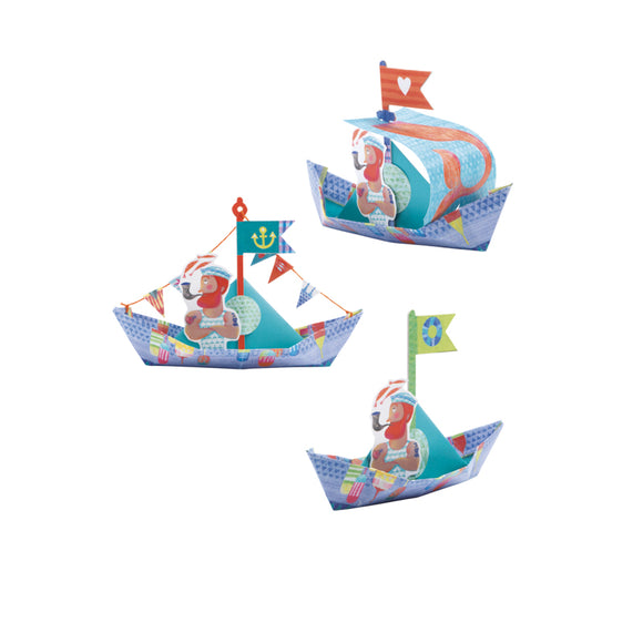 Origami Floating Boats - Djeco