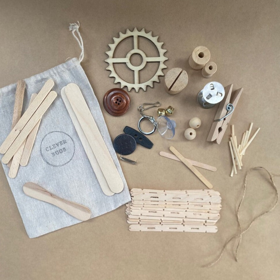 Loose Parts Tinker Bag - Clever Bugs