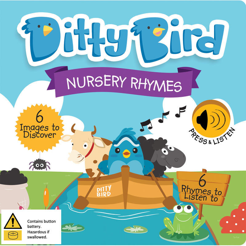 Nursery Rhymes Musical Book - Ditty Bird