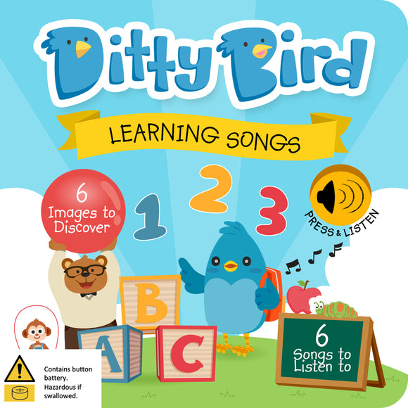 Learning Songs Musical Book - Ditty Bird