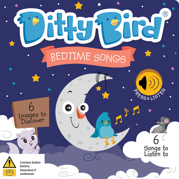 Bedtime Songs Musical Book - Ditty Bird