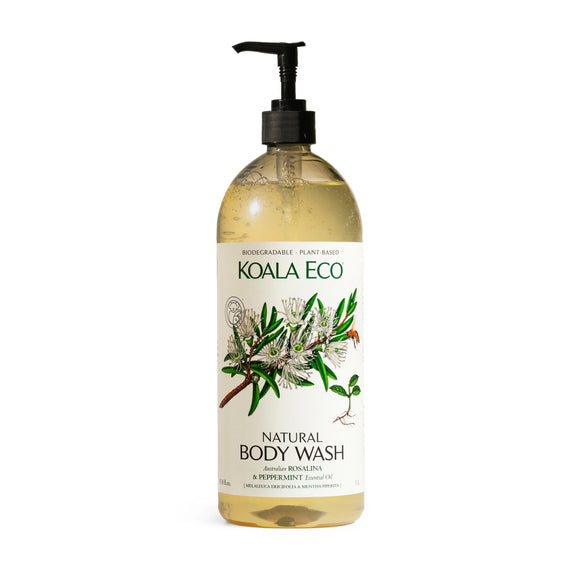 Body Wash Rosalina & Peppermint 1L - Koala Eco
